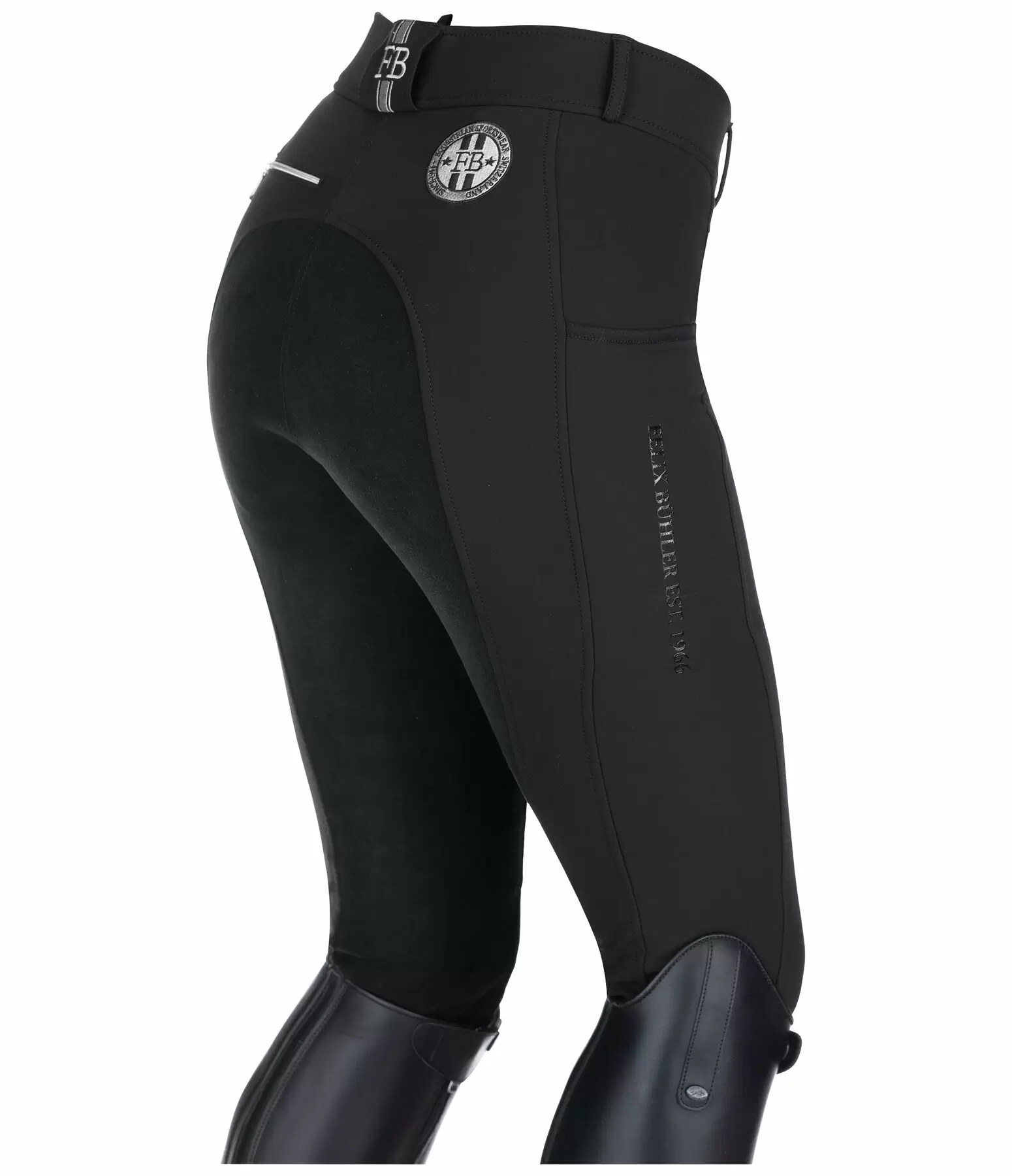 Pantalon d'équitation thermique pro à fond intégral  Juliette