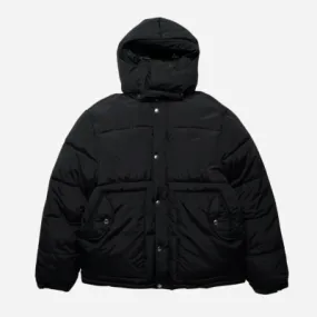 PARRA - TREES IN WIND PUFFER JACKET - Black