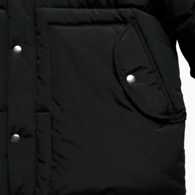 PARRA - TREES IN WIND PUFFER JACKET - Black