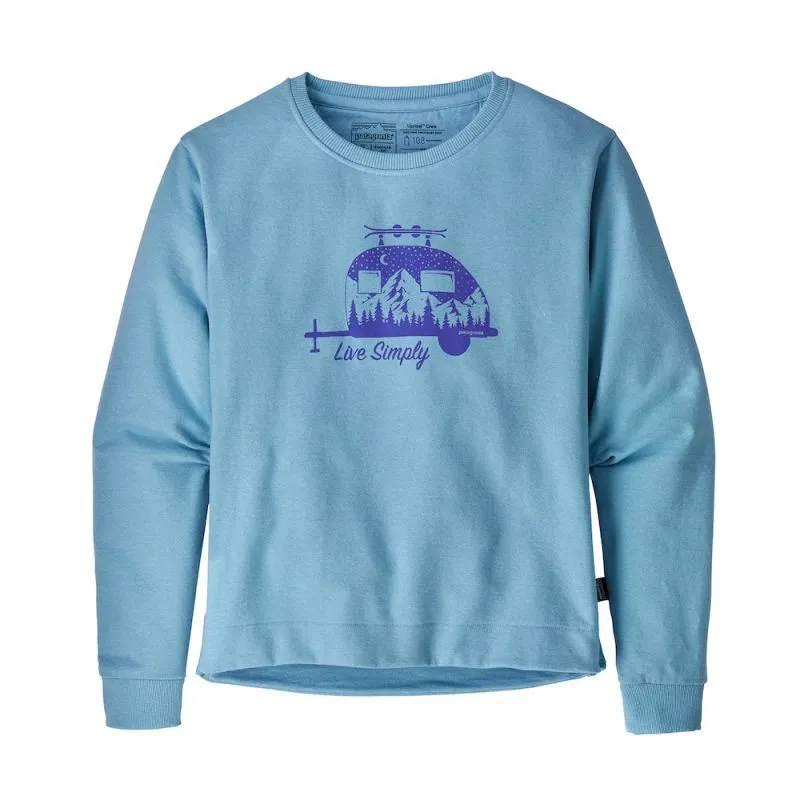 Patagonia Live Simply Trailer Uprisal Crew Sweatshirt - Sweat femme | Hardloop