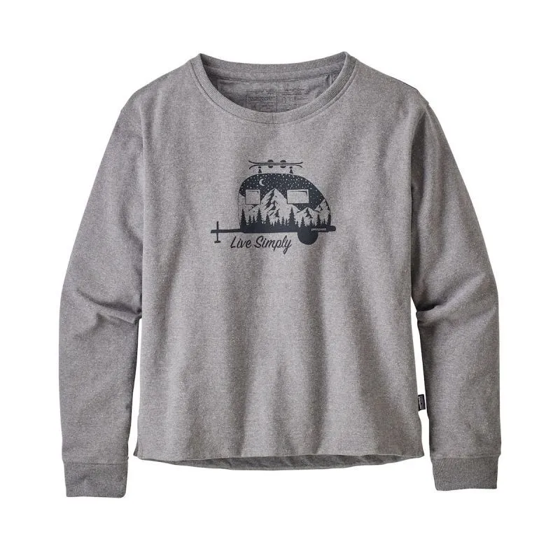 Patagonia Live Simply Trailer Uprisal Crew Sweatshirt - Sweat femme | Hardloop