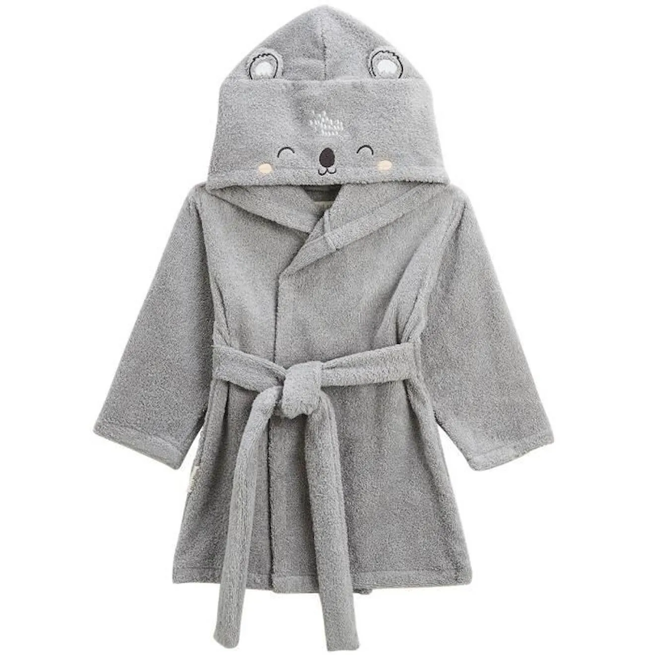 Peignoir de bain bébé Nuage 5 ans gris - Petit Beguin