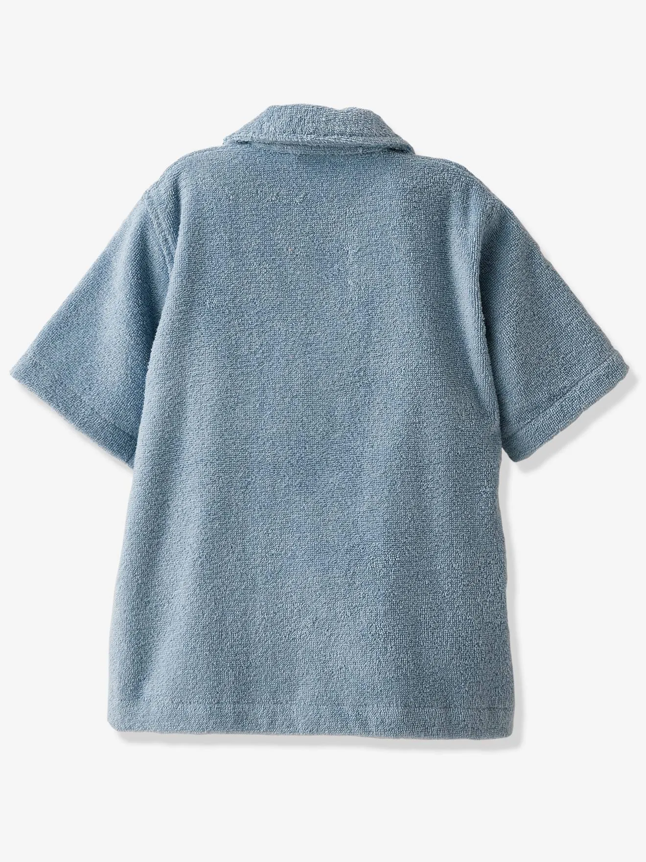 Peignoir Oversize bébé avec coton recyclé personnalisable terracotta - Vertbaudet