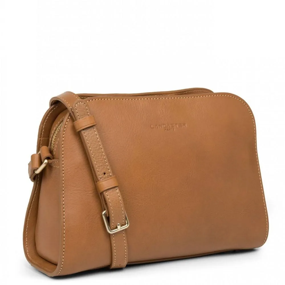 Petit sac bandoulière Lancaster Légende Horizon zippé 571-41