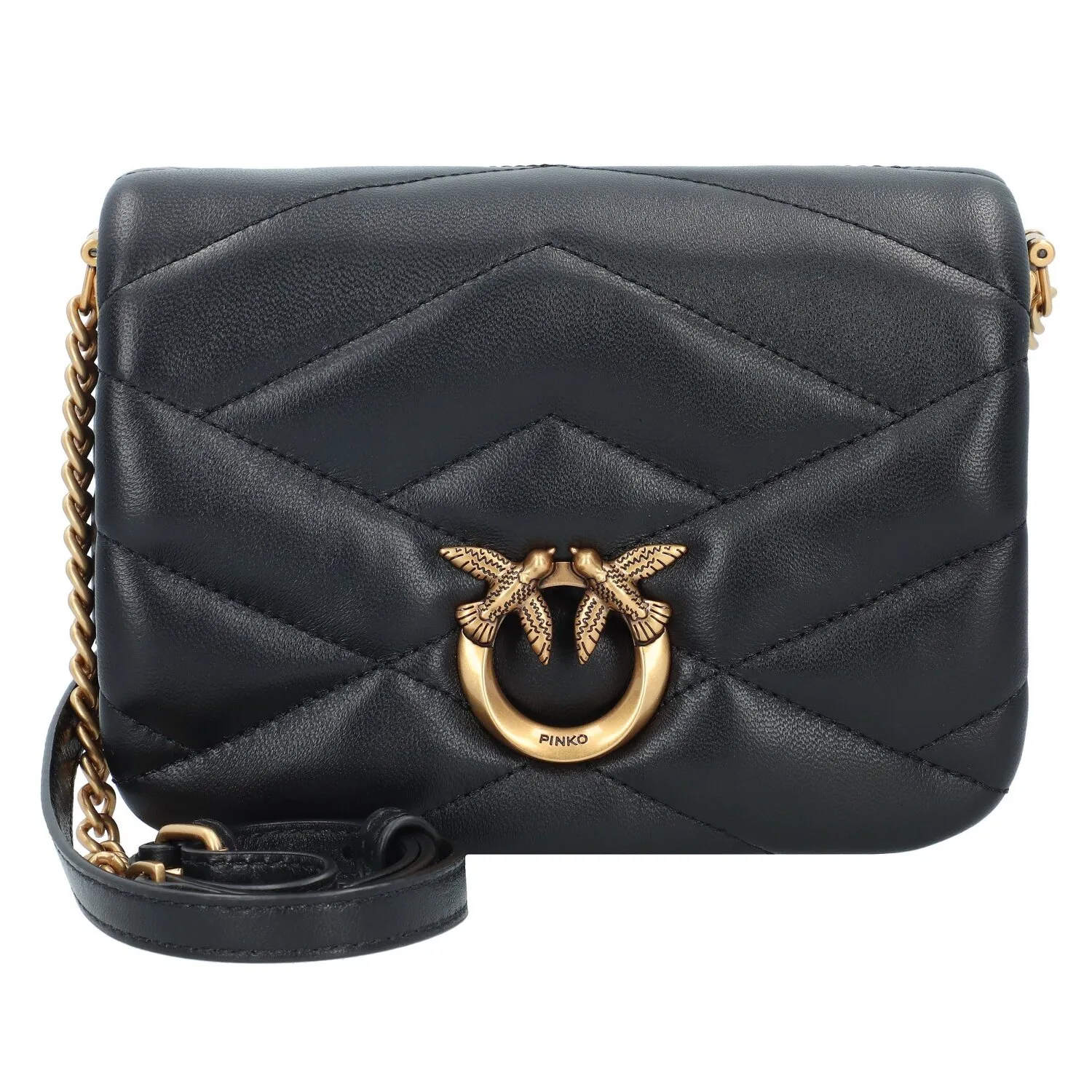 PINKO Love Click Sac à bandoulière Cuir 17 cm