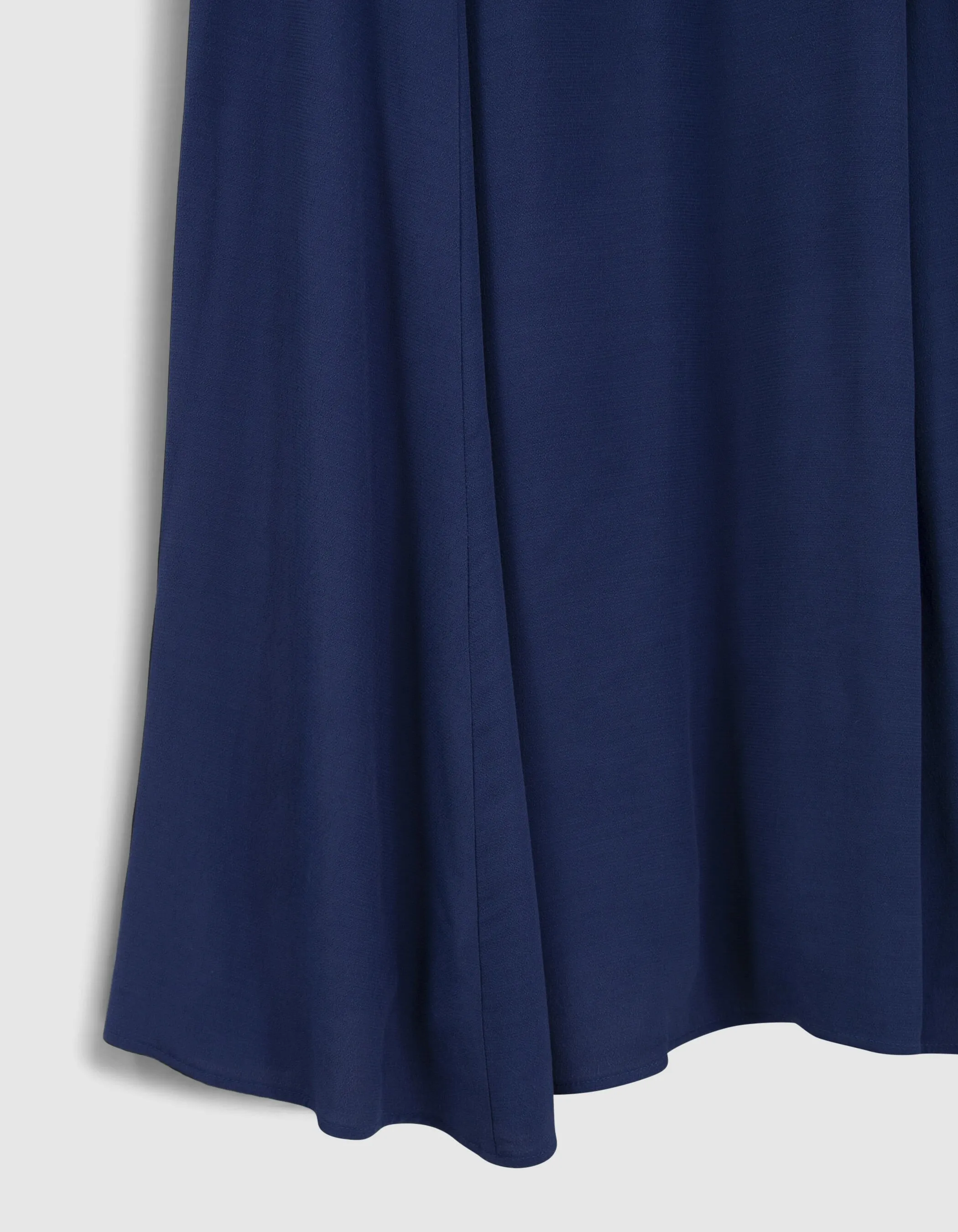 Robe longue bleue marine femme