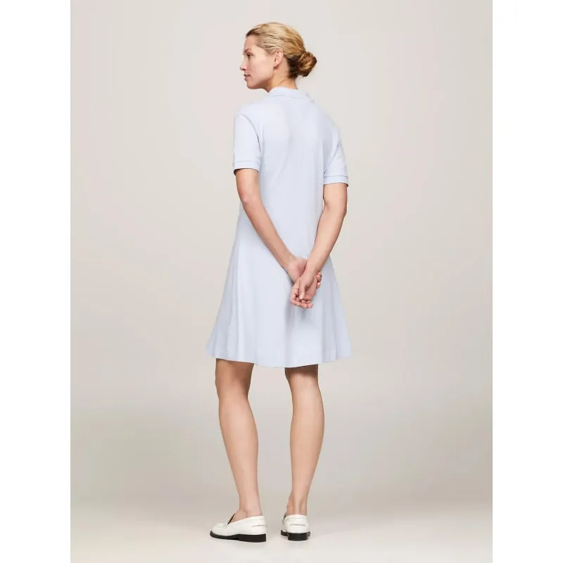 Robe polo ample bleu clair femme - Tommy Hilfiger | wimod