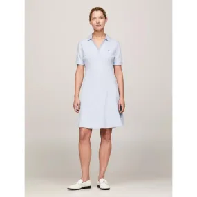 Robe polo ample bleu clair femme - Tommy Hilfiger | wimod