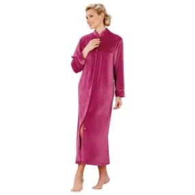 Robe de chambre maille velours