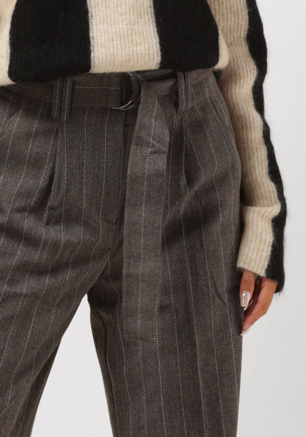 second female pantalon piya hw trousers en gris