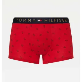 Set boxer logote & paire de chaussettes - Rouge Tommy Hilfiger Underwear en coton Tommy Hilfiger Underwear - Boxer & Shorty Homm