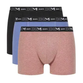 Set de 3 boxers - multicolore Dim Underwear en coton  Dim - Boxer & Shorty Homme sur MenCorner