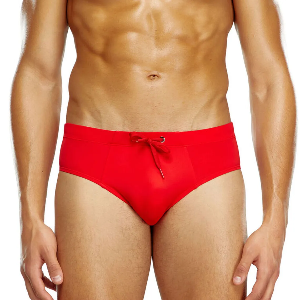 Slip de bain rouge Diesel Underwear - Maillot de Bain Homme sur MenCorner