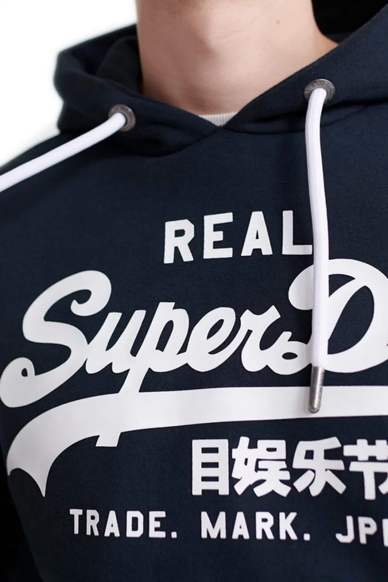 Sweat a capuche Superdy homme VL Hood M2000131A Navy