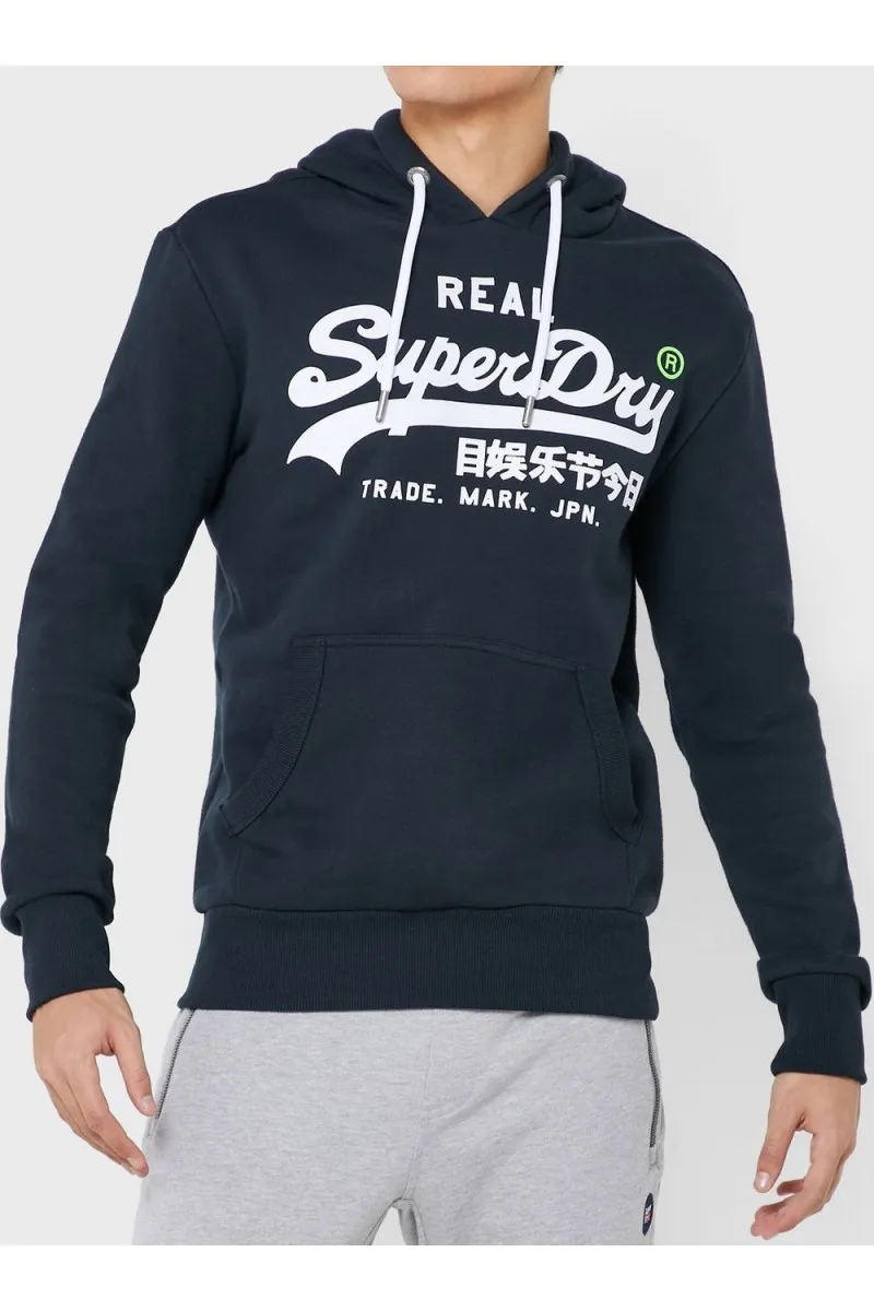 Sweat a capuche Superdy homme VL Hood M2000131A Navy