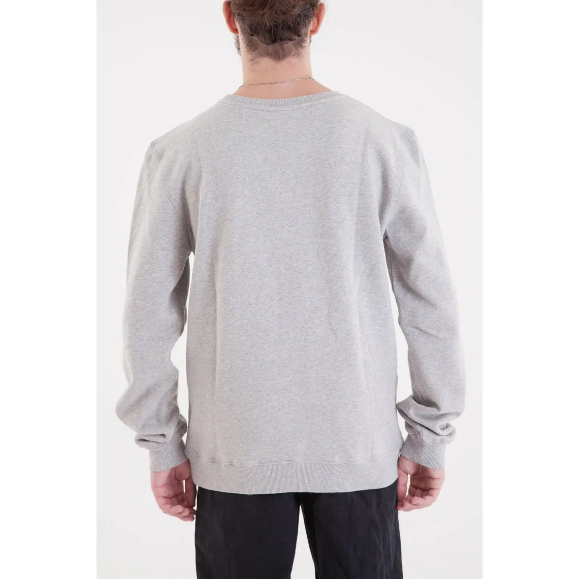 Sweatshirt CORPO SCRIPT - Gris  en coton | 3 Suisses