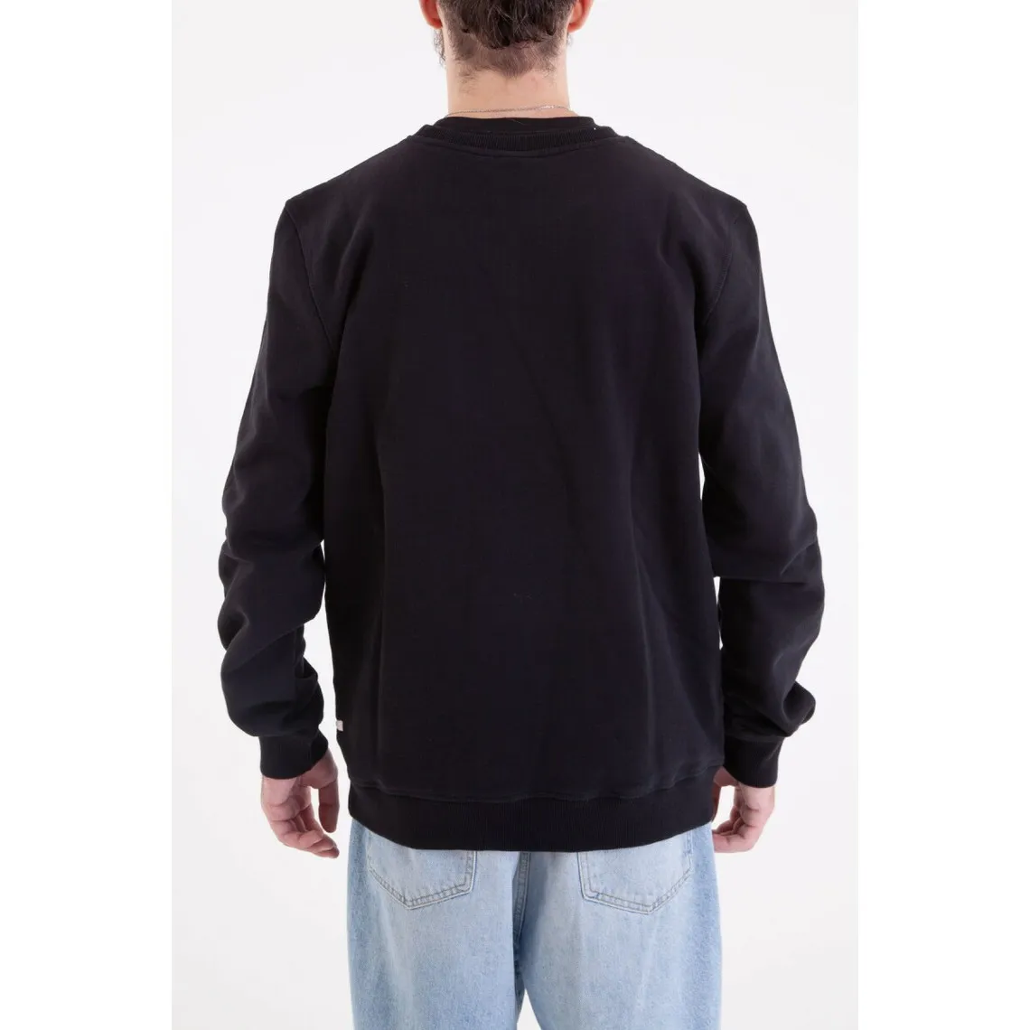 Sweatshirt CORPO SCRIPT - Noir  en coton | 3 Suisses