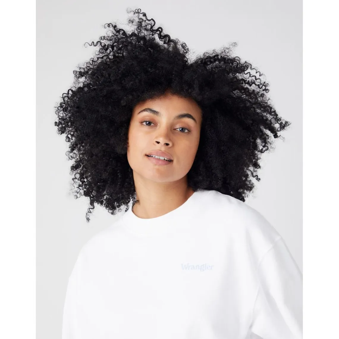 Sweatshirt en coton blanc pour femme | 3 Suisses