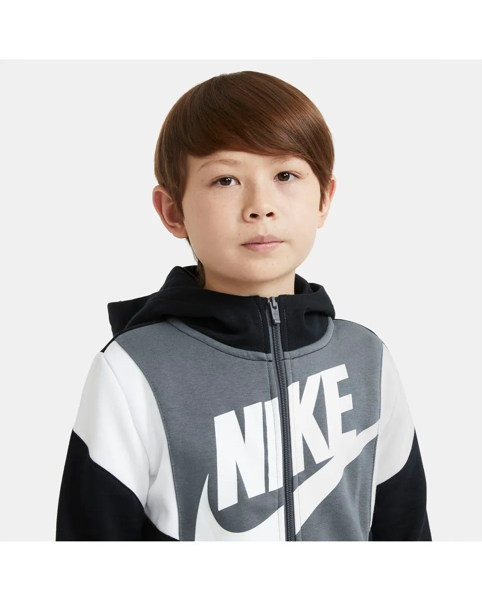 Sweatshirt Enfant plus âgé SPORTSWEAR CORE AMPLIFY BIG KI Noir