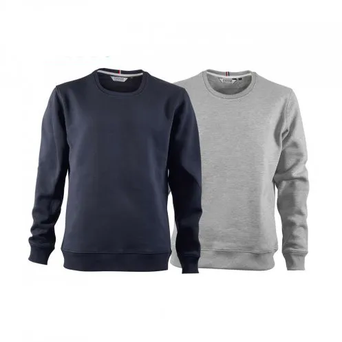 Sweatshirt France en coton bio et polyester - 360g - ARCHIBALD - Vertlapub