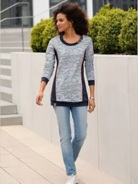 Sweatshirt qualité coton doux sur la peau