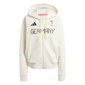 Sweatshirt zippé femme adidas Team D