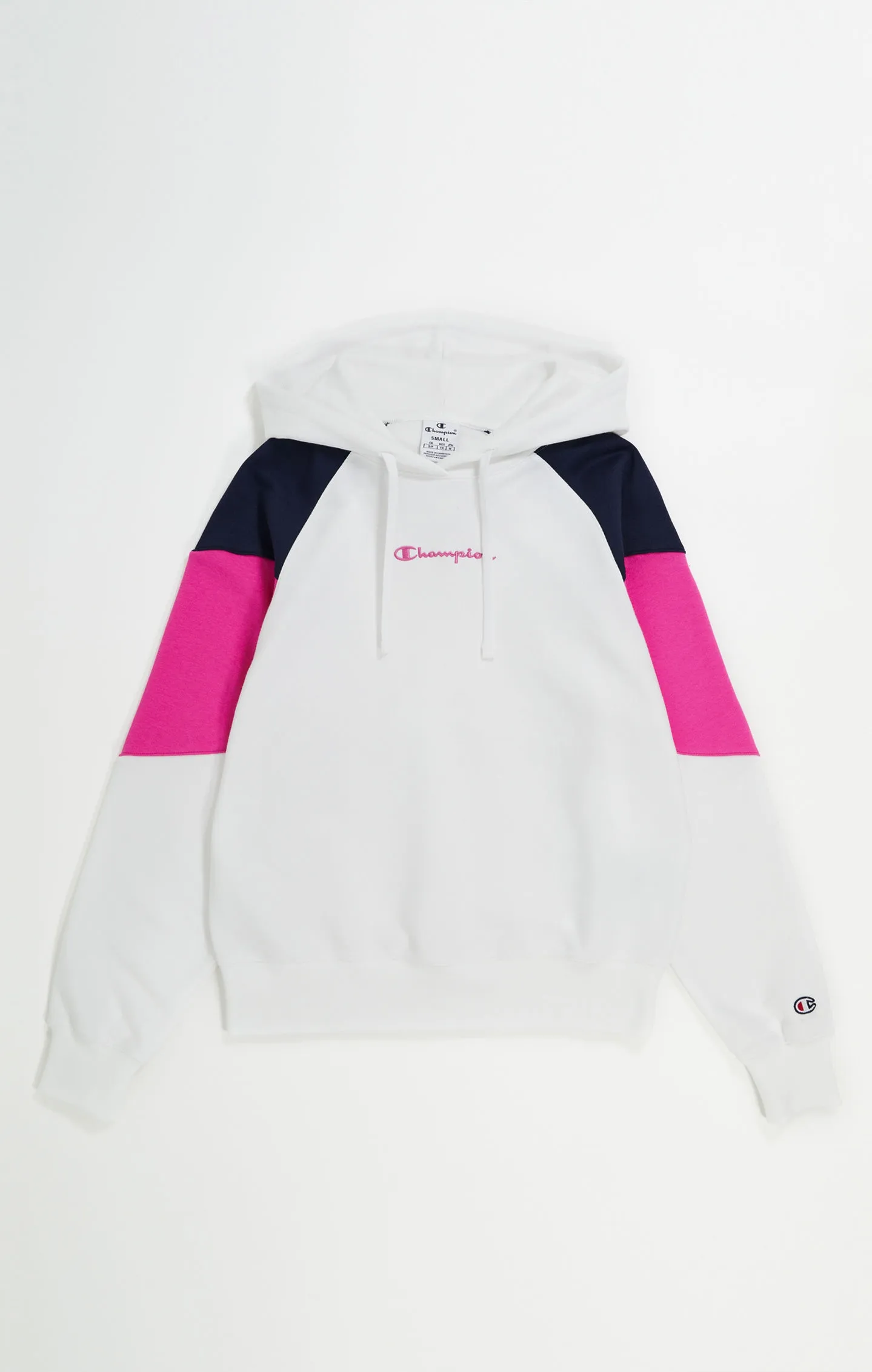 Sweatshirt à capuche léger motif colour-block | Champion France