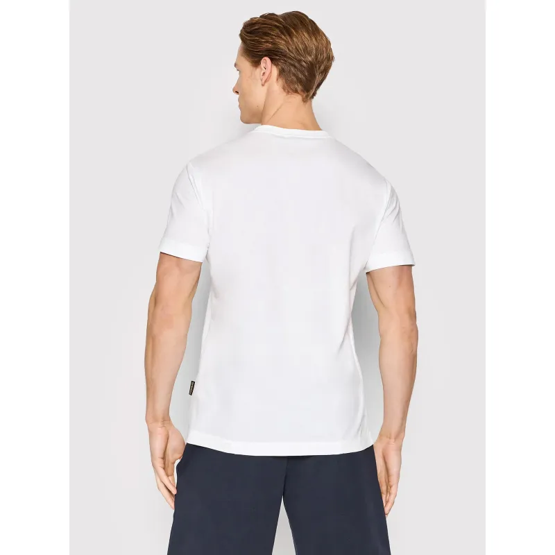 T-shirt ayas logo blanc homme - Napapijri | wimod