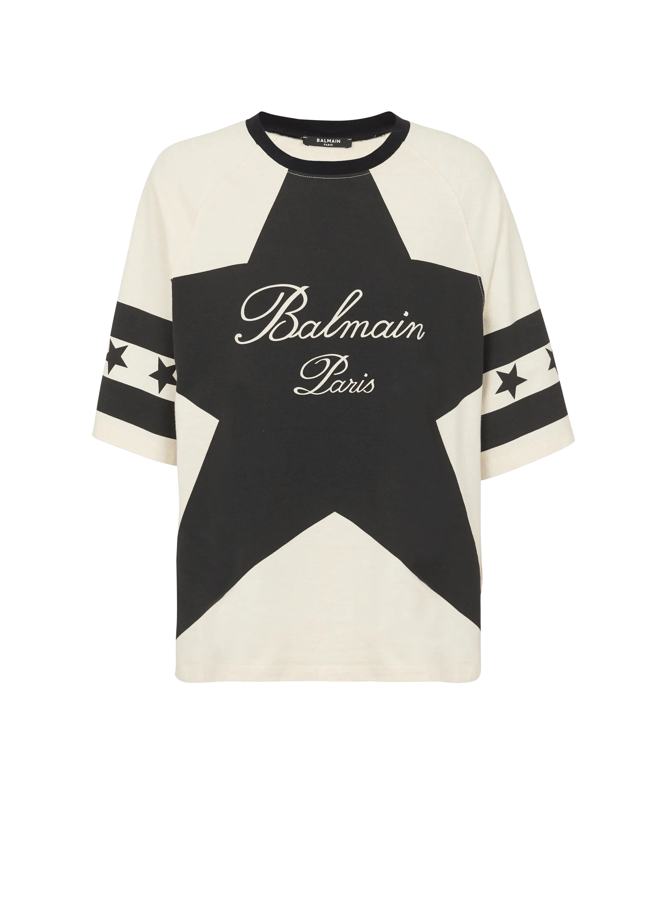 T-shirt Balmain Signature Étoiles