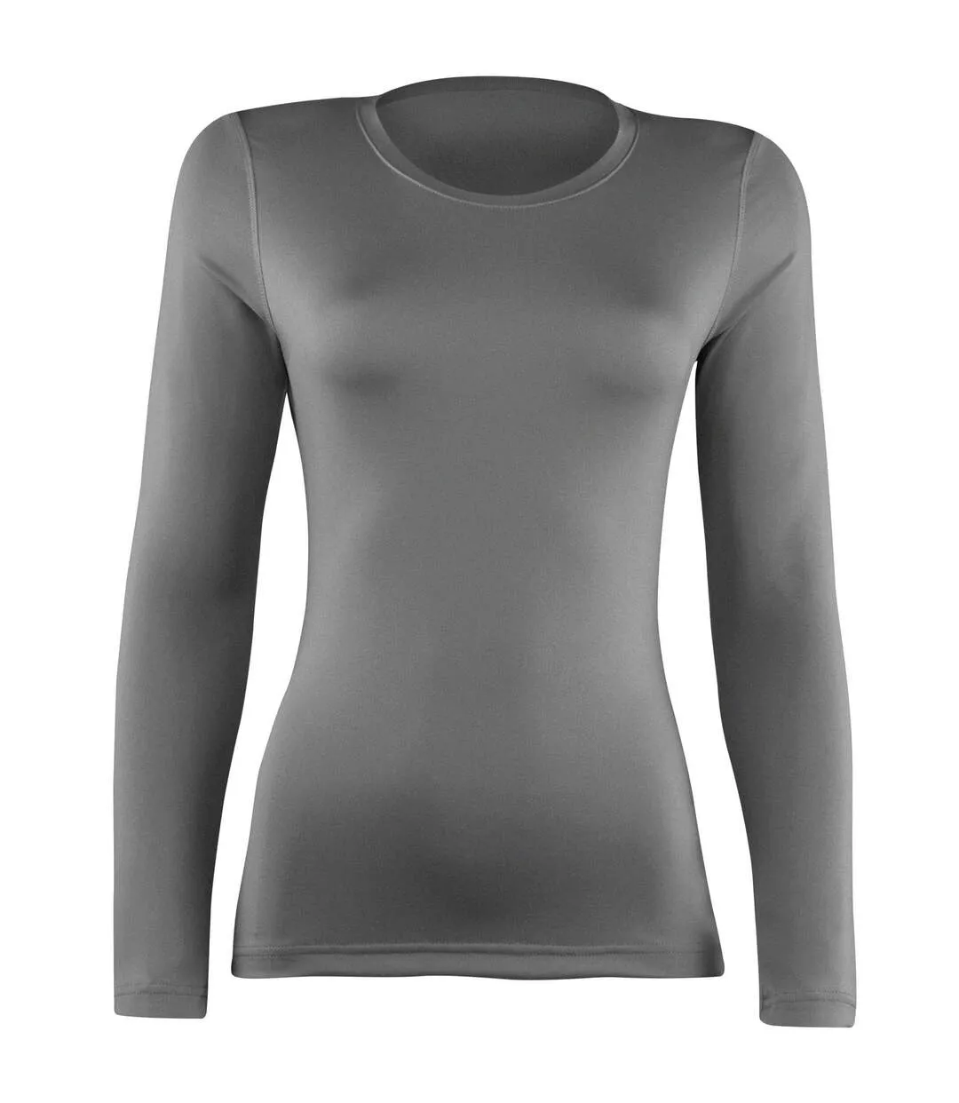 T-shirt base layer à manches longues femme noir Rhino