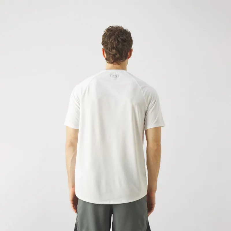 T-SHIRT BLANC TECH UNDER ARMOUR