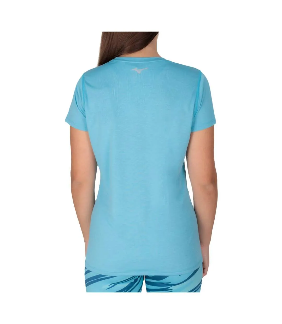 T-shirt Bleu Femme Mizuno Impulse