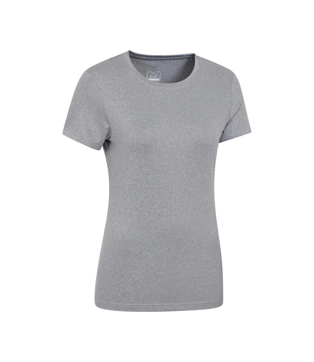 T-shirt breeze femme gris Mountain Warehouse