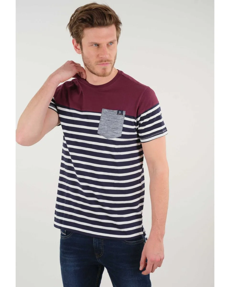 T-shirt Homme DIXON TS M Bordeaux