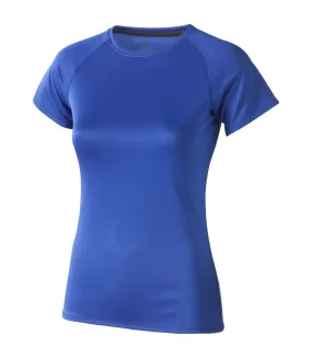 T-shirt manches courtes niagara femme bleu Elevate