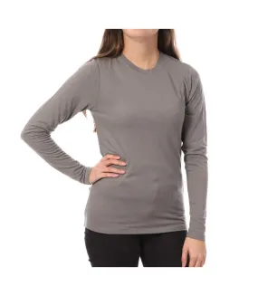 T-Shirt Manches Longues Gris Femme JDY Suma