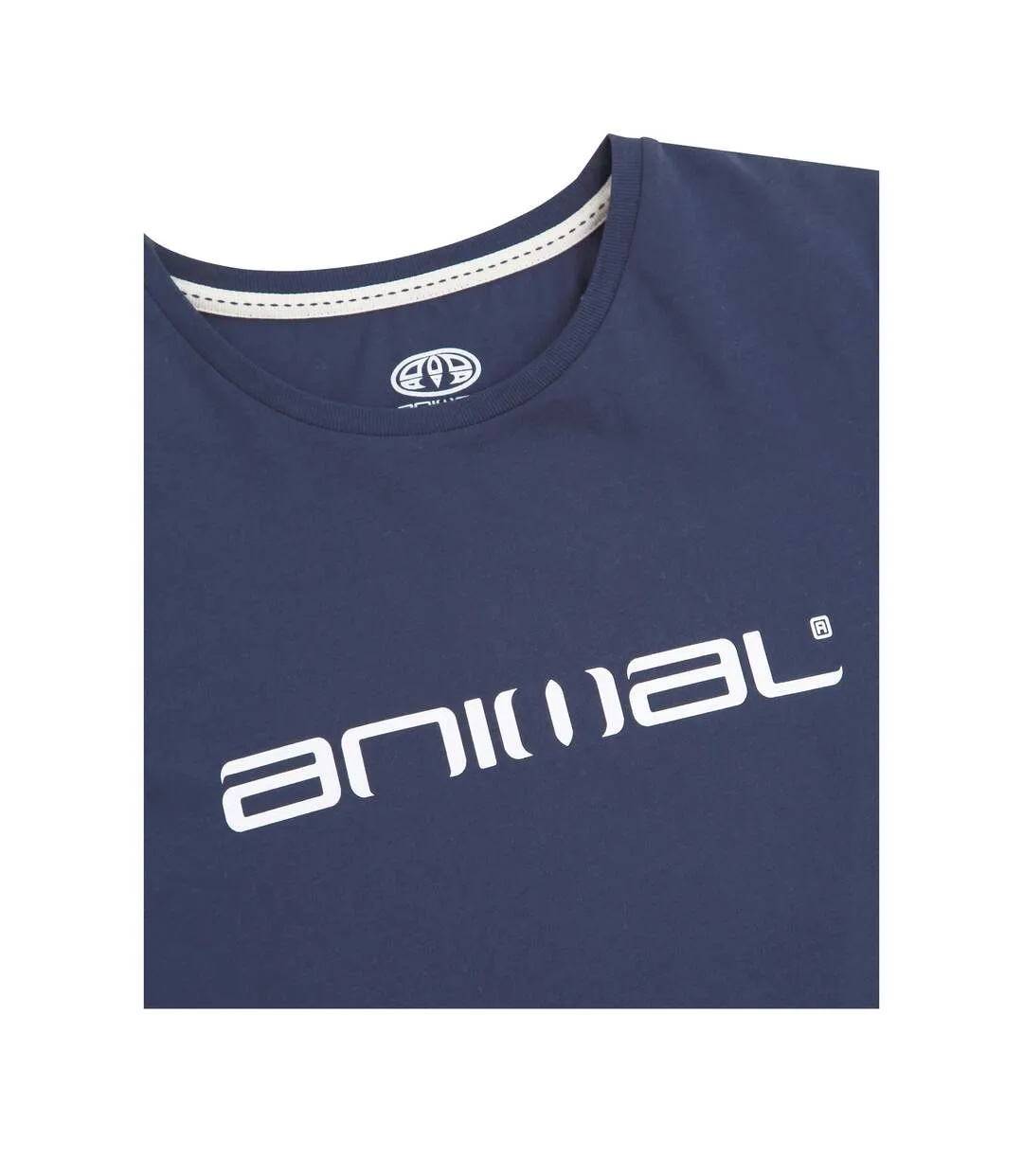 T-shirt marina femme bleu marine Animal