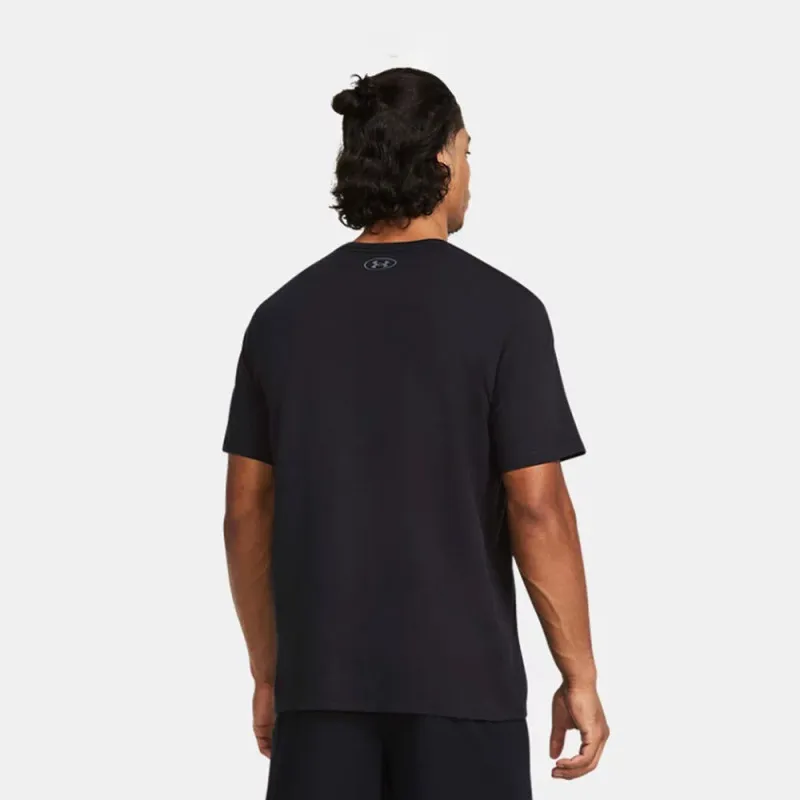 T-SHIRT NOIR UNDER ARMOUR BASKETBALL NET ICON