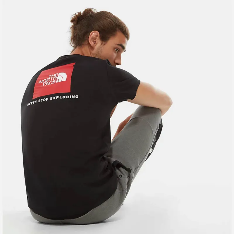 T-SHIRT REDBOX THE NORTH FACE NOIR