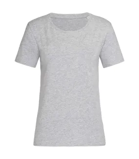 T-shirt stars femme gris clair Stedman