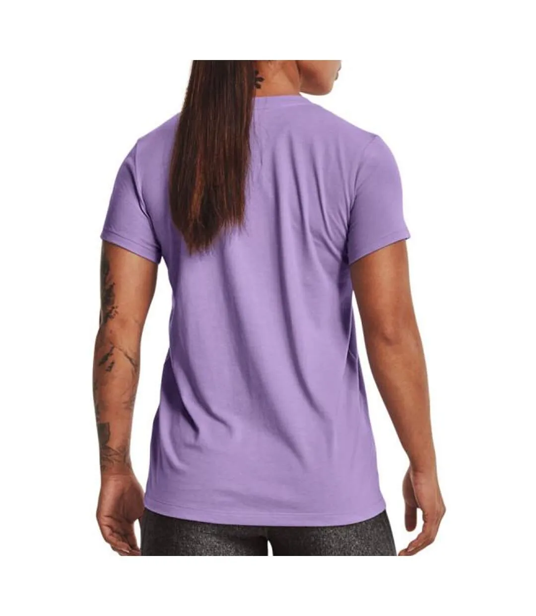 T-shirt Violet Femme Under Armour Live Sportstyle Graphic