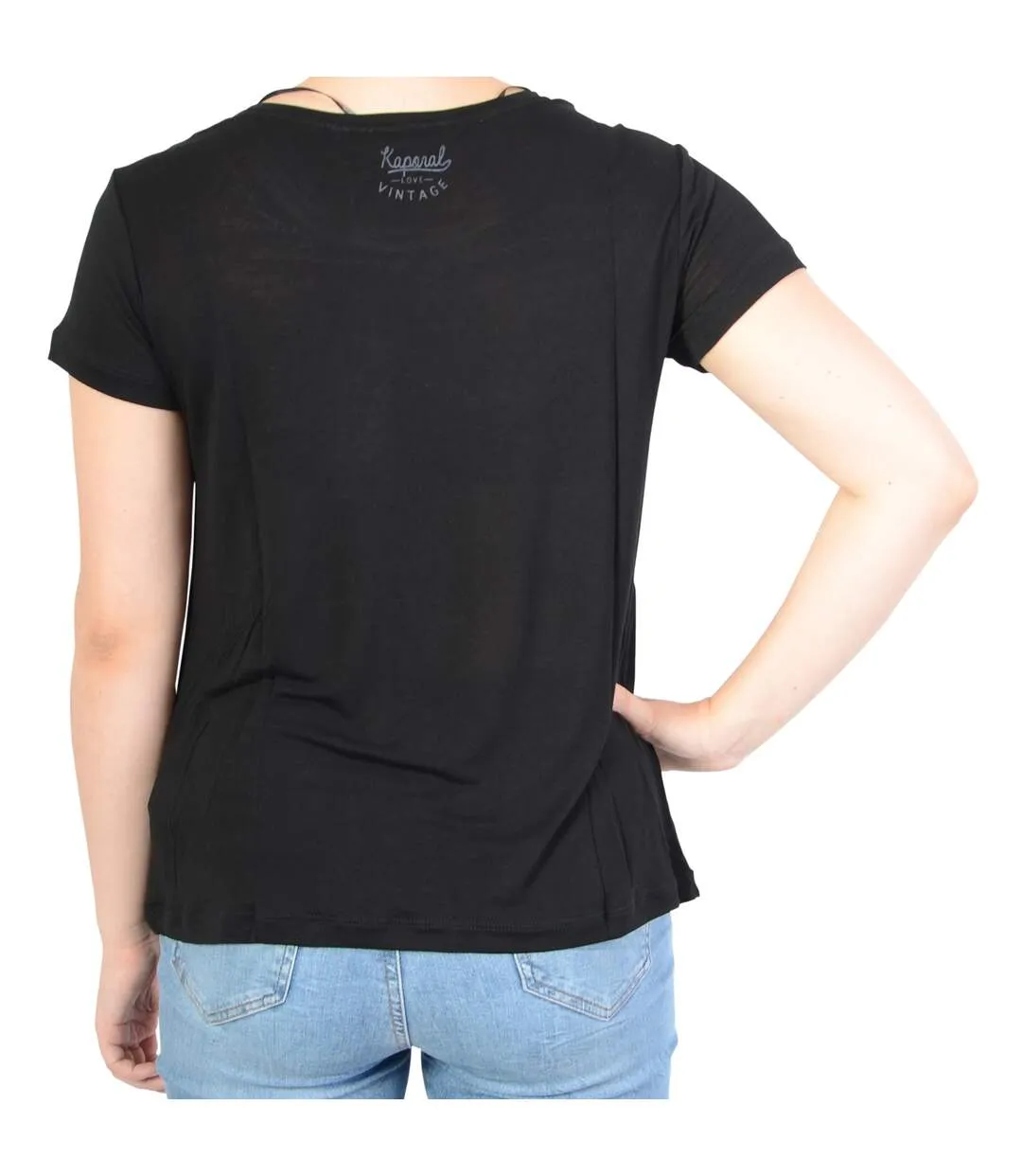 Tee Shirt Kaporal Taja Black