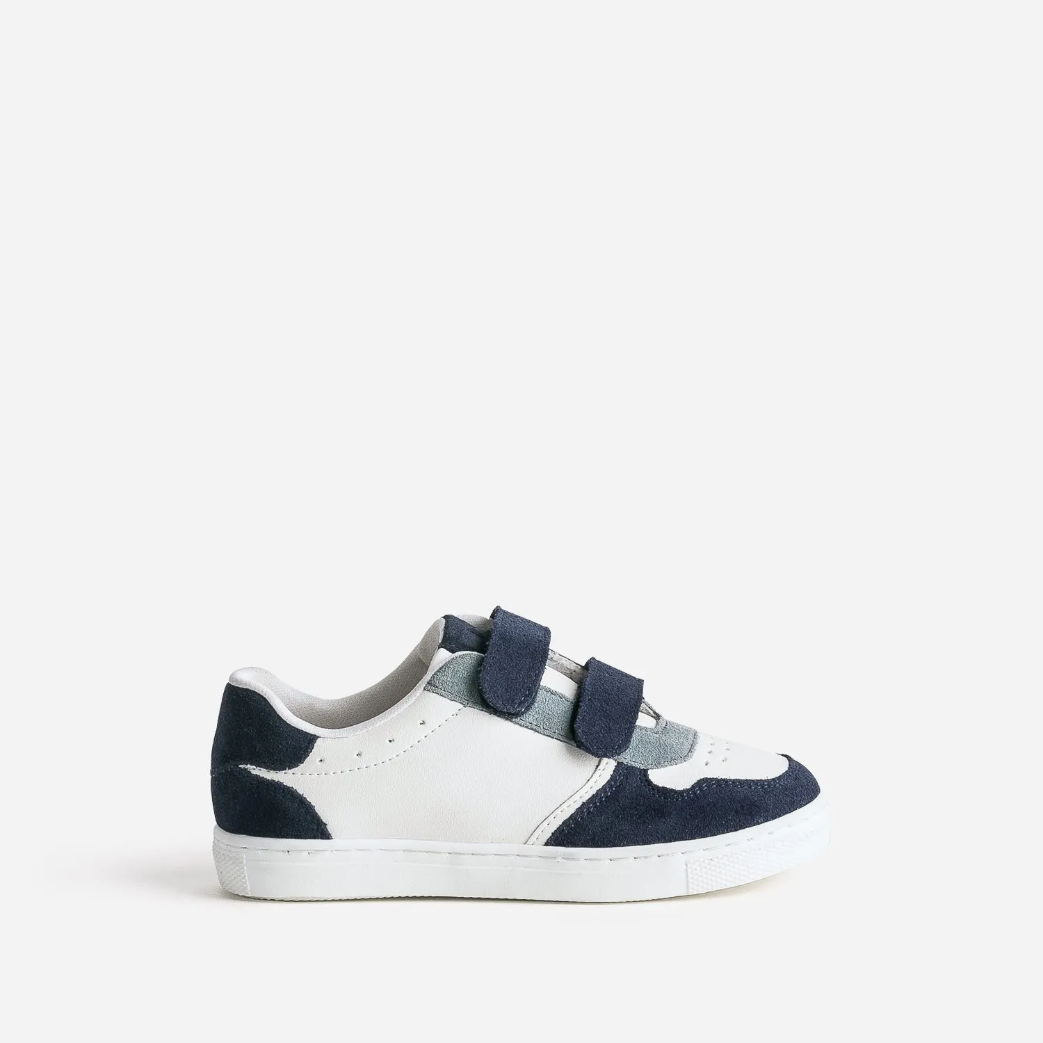 Tennis BUGGY blanche, marine, bleu grisé - Baskets / tennis Enfant | ERAM