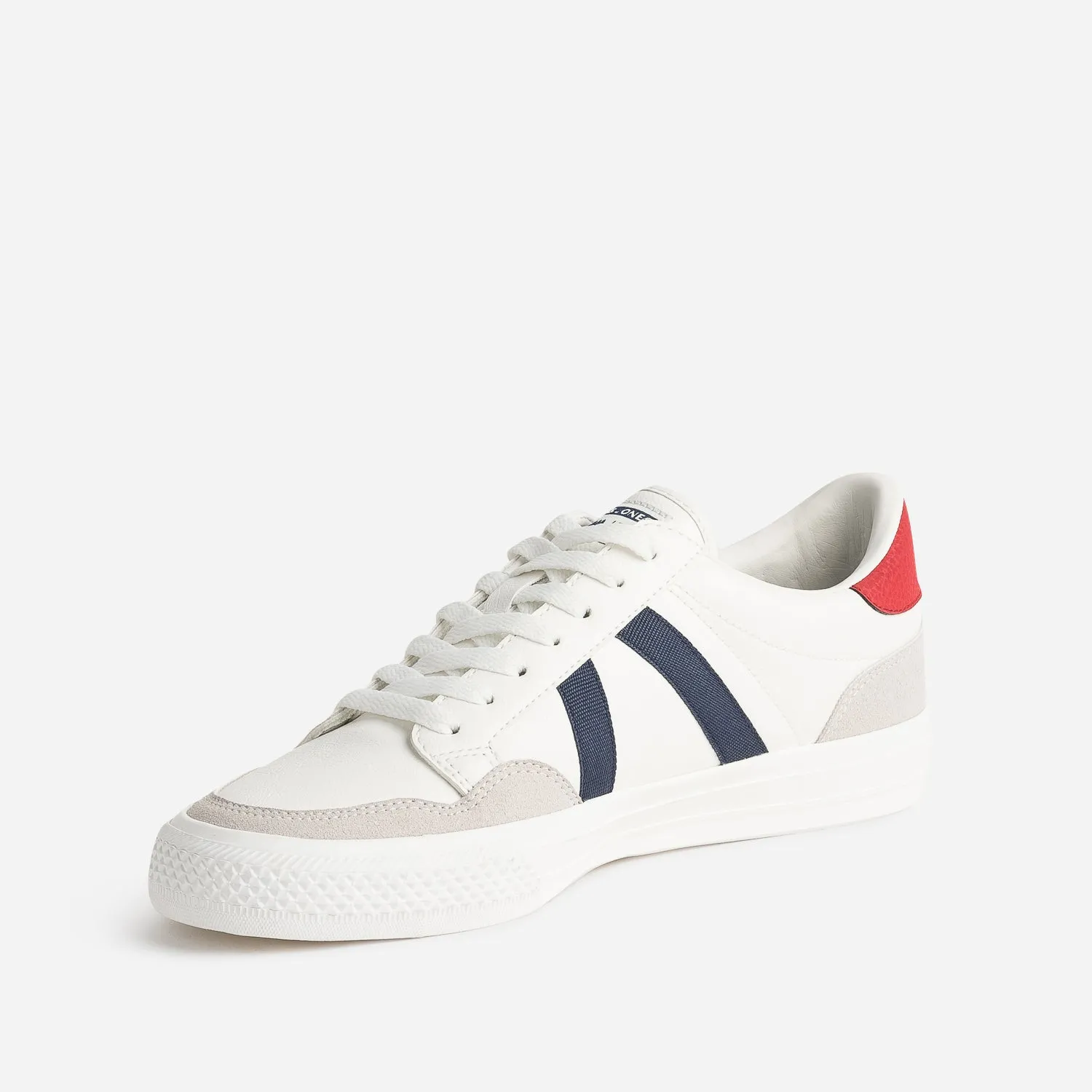 Tennis JACK&JONES blanche, grise, rouge et marine - Baskets / Tennis Homme | ERAM