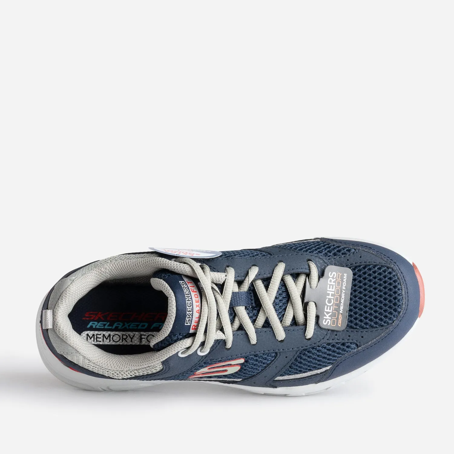 Tennis SKECHERS marine et grise bi-matière - Baskets / Tennis Sport | ERAM