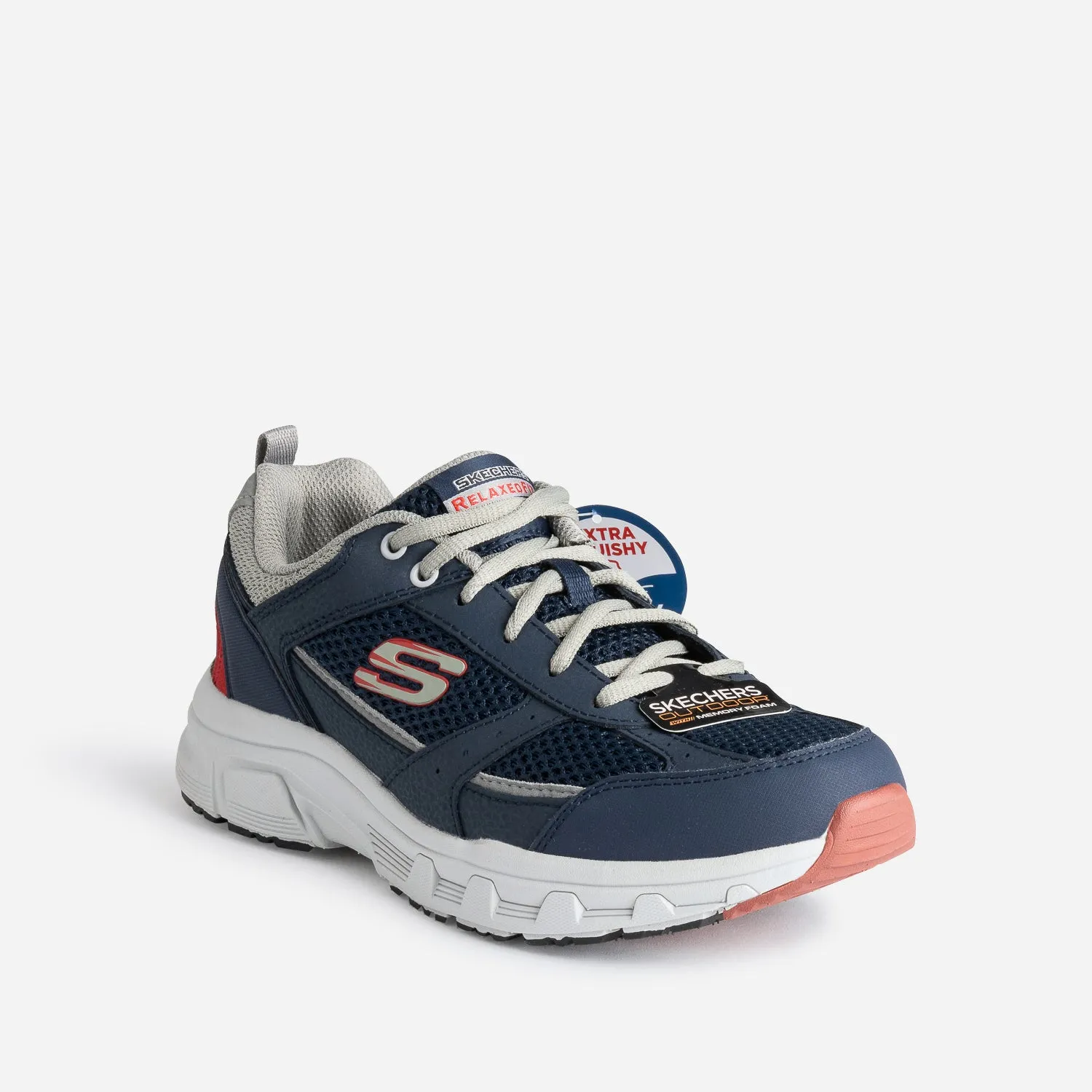 Tennis SKECHERS marine et grise bi-matière - Baskets / Tennis Sport | ERAM