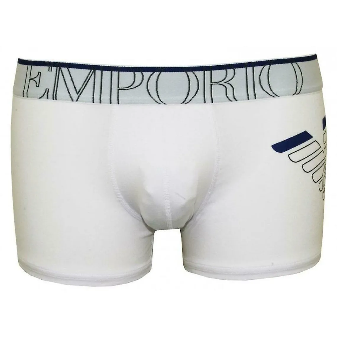 TRUNK BIANCO blanc en tissu Emporio Armani Underwear - Boxer & Shorty Homme sur MenCorner