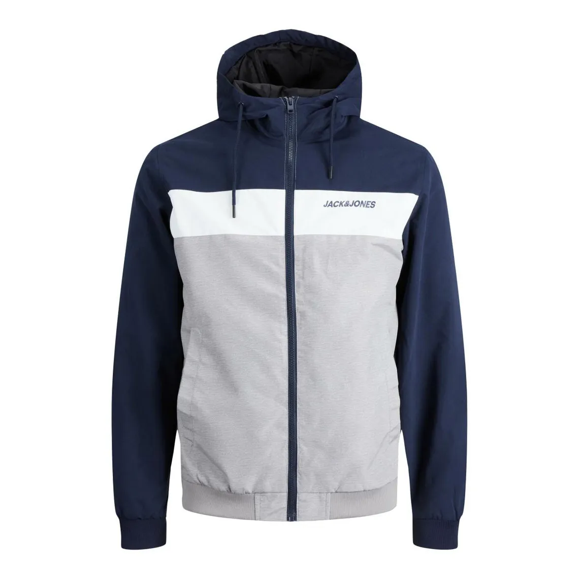 Veste bomber Capuche Manches longues Bleu Marine Liam | 3 Suisses