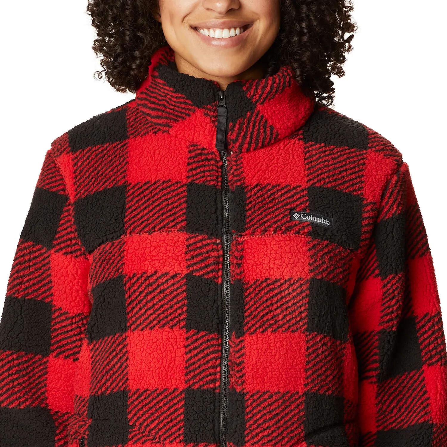 Veste dames Columbia West Bend™ Sherpa full zip ⋆ Lehner Versand