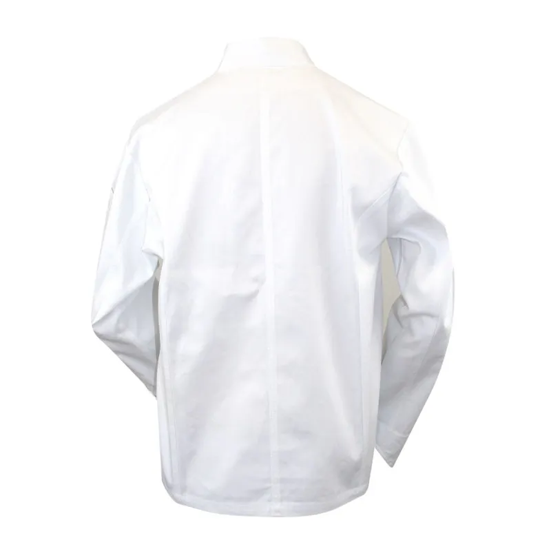 Veste de cuisine manches longues 100% coton pas cher | LMA MERLAN